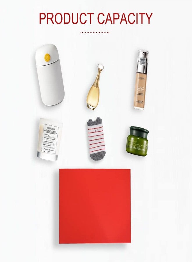 بيشيدا علبة هدايا بيشيدا حمراء، مقاس 11 × 9 × 4.4 بوصة، علب هدايا بأغطية مغناطيسية، مثالية لهدايا عيد الأب، عيد الأم، أو كهدية لوصيفة العروس، أو في عيد الميلاد، أو عيد الحب، أو عيد الشكر. - Image 3